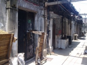 An abandoned Dongsiwenli