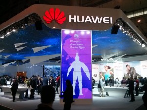 Huawei spends millions at big telecoms show