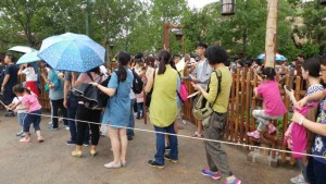 Big queues haunt Shanghai Disney